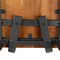 Flash Furniture Rustic Antique Walnut Industrial Wood Dining Barstool, PK4 4-XU-DG-W0236B-GG - alternate 10